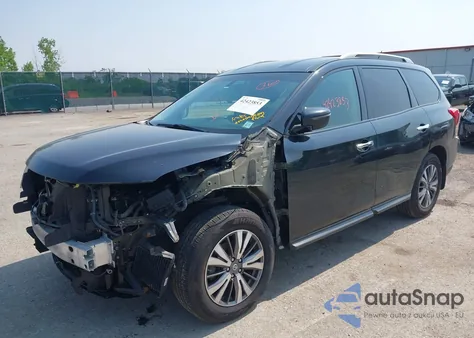 2017 Nissan Pathfinder S from USA, damaged, VIN 5N1DR2MM8HC649695